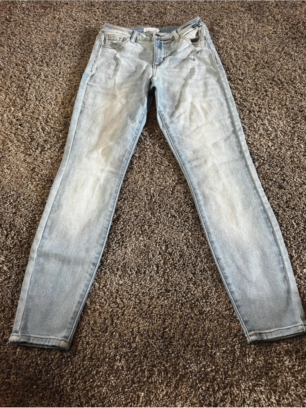 Cello Light Blue Skinny Jeans - Faded Stretch Denim